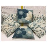 6 Outdoor Floral Pillows