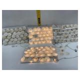 Scallop Shell Light Strands, 4 Sets