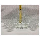 Crystal Sherbet and Champagne Glasses