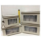 4 Window Vision Stemware Storage Boxes