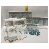 Avanti Coastal Decor Lot with Towels