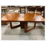 Custom-Made Wood Folding Table