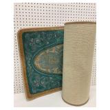 Runner Rug with Nautical Shell Motif