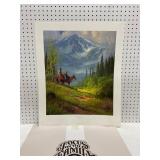 G. Harvey "Reflecting on His Majesty" Print