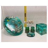 Acrylic and Shell Decor Items