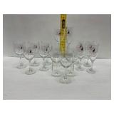 14 Glasses with Case