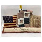 Workers Bed Runner and Pillow Set