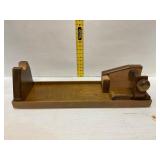 Wooden Book Press and Cradle Apparatus