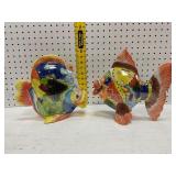 Colorful Ceramic Fish Coin Banks