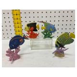 Franklin Mint Jeweled Ocean Fish Figurines