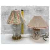 L&L WMC 1211 Lamp and Floral Lamp