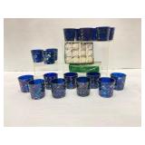 Glass Mosaic Votive Holders with Candles