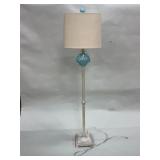 65-Inch Tall Floor Lamp With Seashell Accent
