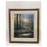Signed J.W. Thrasher Print 