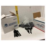 Black Plastic Knives and Spoons