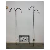 7-Foot Metal Shepherdï¿½s Hooks and Decorative Panel
