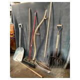 Yard Tools with Shovel