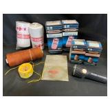 Filters, Twine, and Flashlight