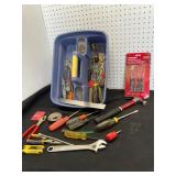 Tool Lot with Husky Pick Set and Toolbox