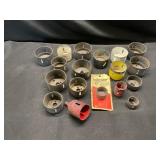 Hole Saw Bits, Various Sizes