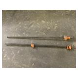 2- Pipe Clamps, 48 "