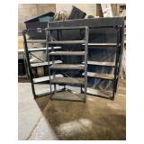 3 Metal Storage Shelves