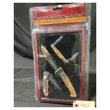 2008 Limited Edition Burl Wood Knife Set