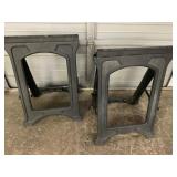 Plastic Sawhorses