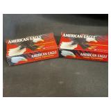 2 NEW American Eagle 9MM Luger Federal Ammo