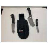 Smith & Wesson Bullseye Knife Set