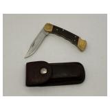 Buck 110 Folding Knife and Sheath