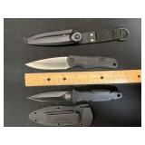 Buck and Smith & Wesson Knives with Sheaths