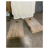 Wood Cornhole Game Boards