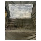 New Foldable Metal Dog Crate with Mat