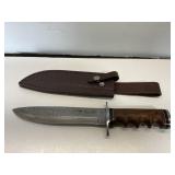 Hen & Rooster Fixed-blade knife & Sheath