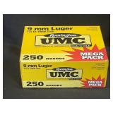 NEW Remington 9mm Luger Ammo Mega Pack