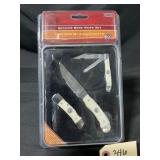 Winchester 2008 Genuine Bone Knife Set
