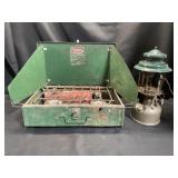 VTG Coleman Camp Stove and Lantern