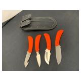 Winchester 4-Piece Knife Set with Sheath