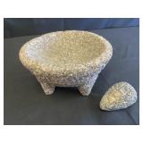 VTG Mexican Molcajete (Mortar & Pestle)