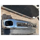 Chrome Bumper with Hubcaps and Lug Nuts