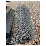 Roll of Galvanized Chain-Link Fencing