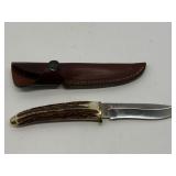 Ruko 440C Stainless steel and stag handle