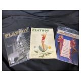 Playboy Nov/Dec 2017, Dec 1960 and 1985