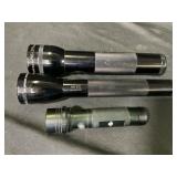 Lot of 2 MagLite Flashlights and one GuidesMan