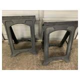 Plastic Sawhorses