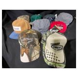 9 Assorted Baseball-Style Hats