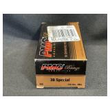 NEW Box PMC Bronze 38 Special 132 Grs. FMJ Ammo