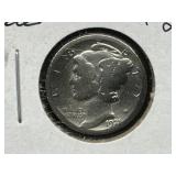 1921-D Mercury Dime RARE DATE
