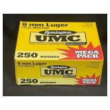 NEW Remington 9mm Luger Ammo Mega Pack